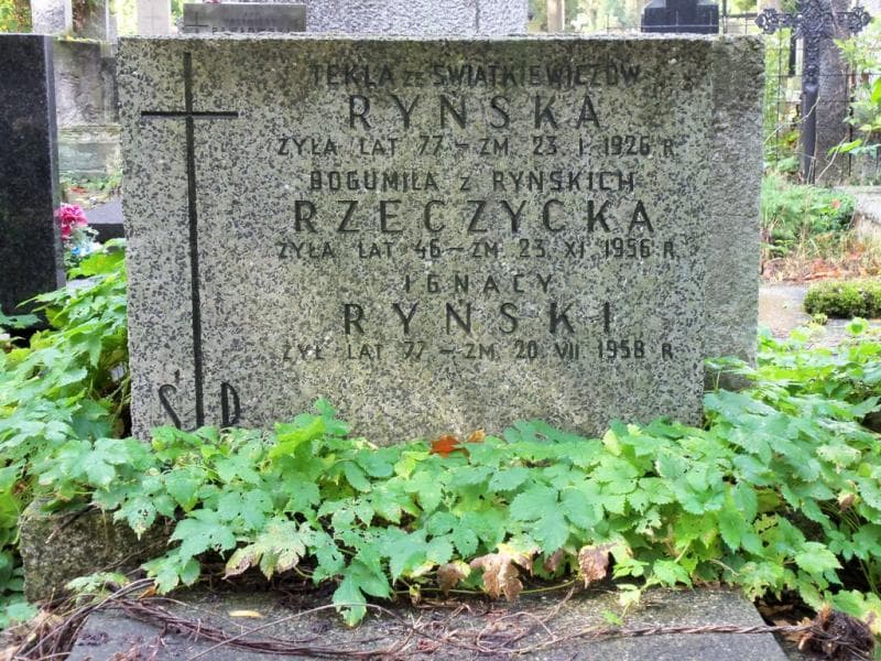 Zdjęcie grobu Bogumiła Rzeczycka (2)
