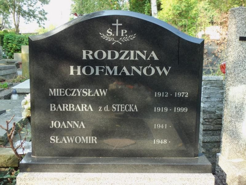 Zdjęcie grobu Barbara Hofman (2)