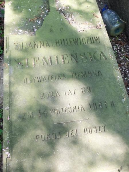 Zdjęcie grobu Zuzanna Siemieńska (2)