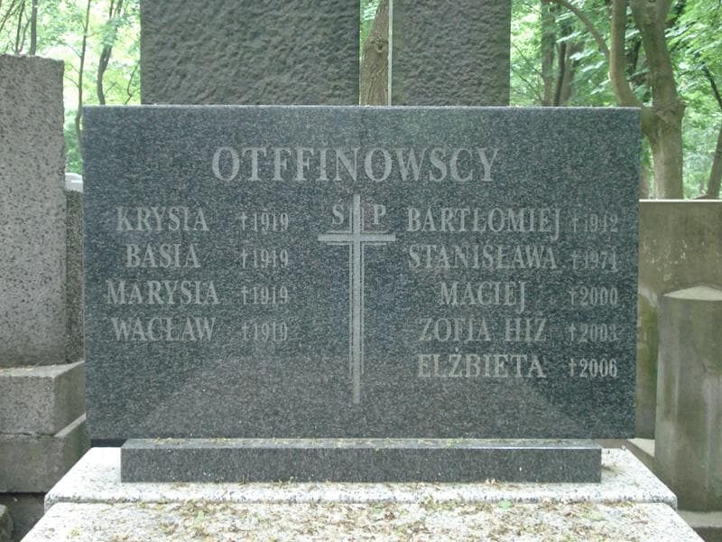 Zdjęcie grobu Wacław Offinowski (1)