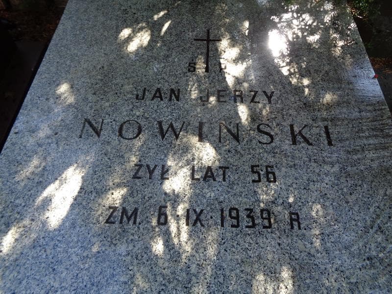 Zdjęcie grobu Jan Jerzy Nowiński (2)