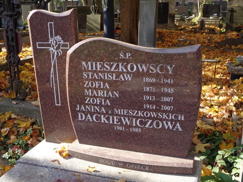 Zdjęcie grobu Janina Dackiewiczowa (2)