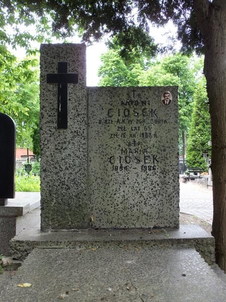Zdjęcie grobu Antoni Ciosek (2)