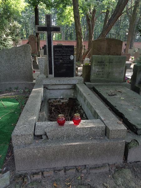 Zdjęcie grobu Franciszka Wycisk (1)