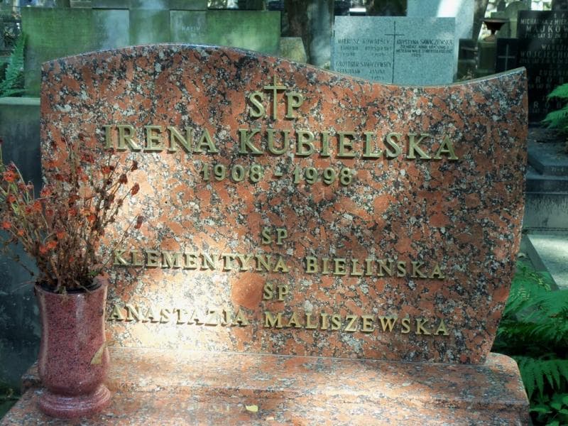 Zdjęcie grobu Irena Kubielska (2)