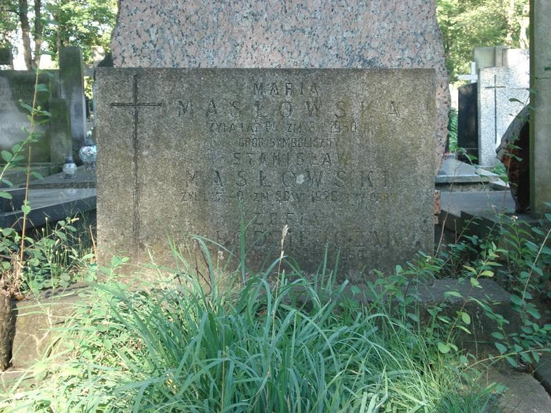 Zdjęcie grobu Maria Masłowska (2)