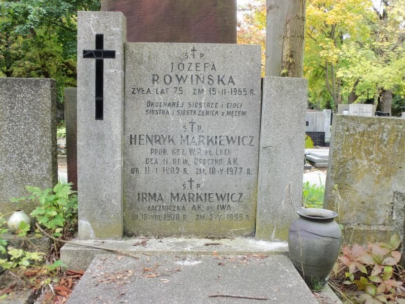 Zdjęcie grobu Henryk Markiewicz (2)