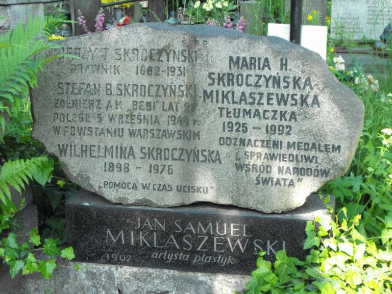 Zdjęcie grobu Jan Samuel Miklaszewski (2)