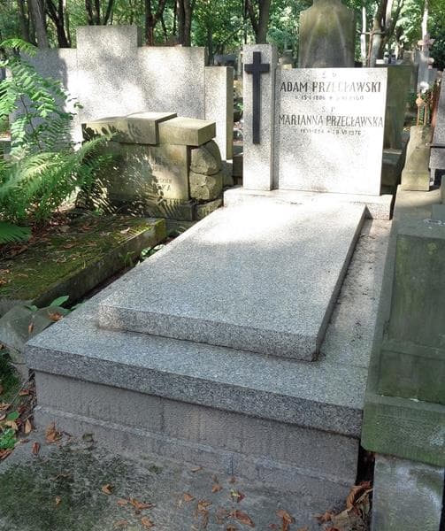 Zdjęcie grobu Adam Przecławski (1)