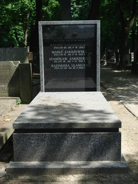 Zdjęcie grobu: Kazimiera Ulanicka