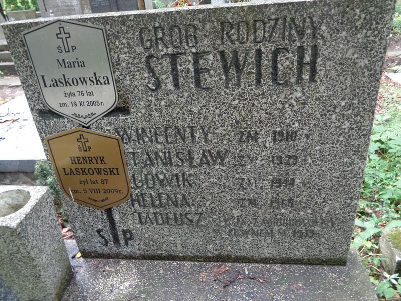 Zdjęcie grobu Henryk Laskowski (1)