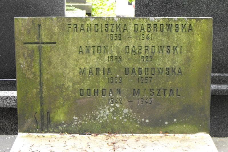 Zdjęcie grobu Franciszka Dąbrowska (2)