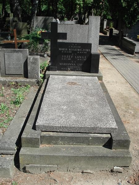 Zdjęcie grobu: Józef Lange