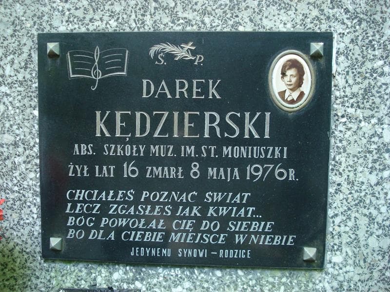 Zdjęcie grobu Darek Kędzierski (1)