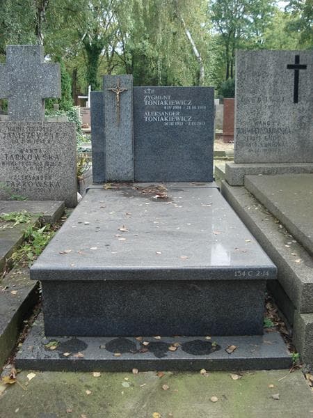 Zdjęcie grobu: Zygmunt Toniakiewicz