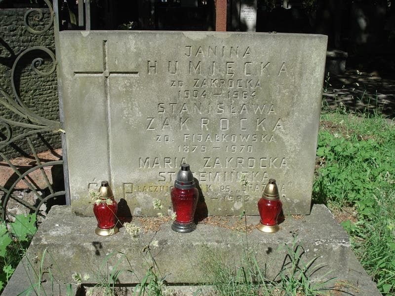 Zdjęcie grobu Janina Humięcka (1)