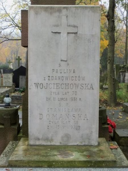 Zdjęcie grobu Stanisława Domańska (2)