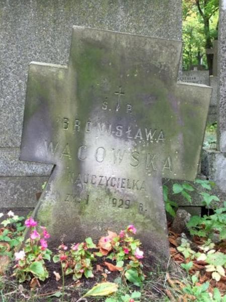 Zdjęcie grobu Bronisława Wacowska (2)
