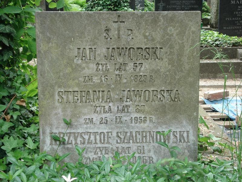 Zdjęcie grobu Stefania Jaworska (2)