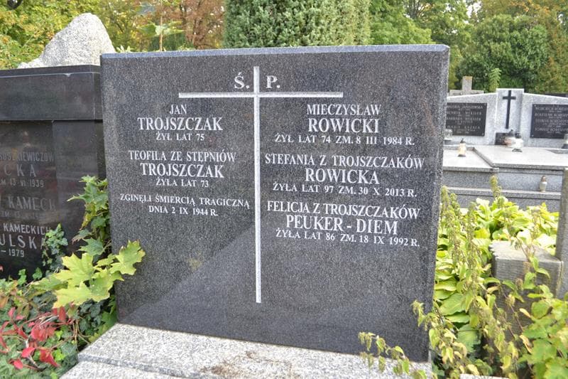 Zdjęcie grobu Stefania Rowicka (2)