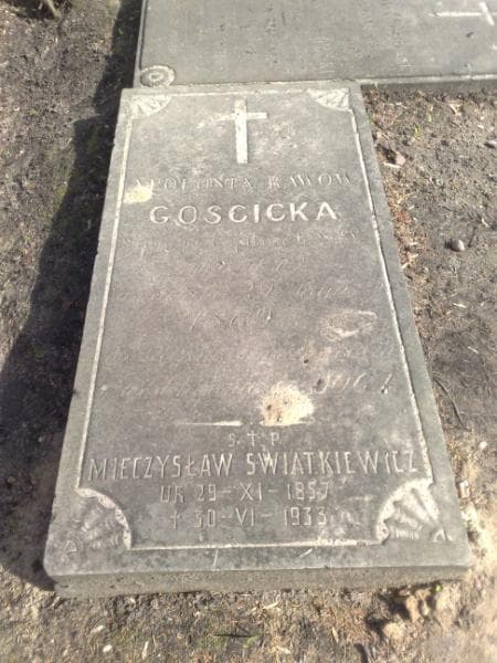 Zdjęcie grobu Apolonia Gościcka (1)