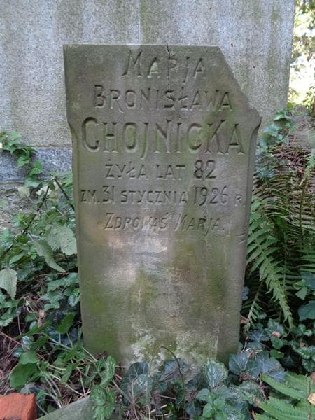 Zdjęcie grobu Marja Bronisława Chojnicka (2)