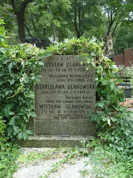 Zdjęcie grobu Stanisława Ulanowska (2)