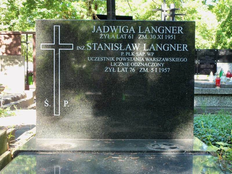 Zdjęcie grobu Stanisław Langner (2)