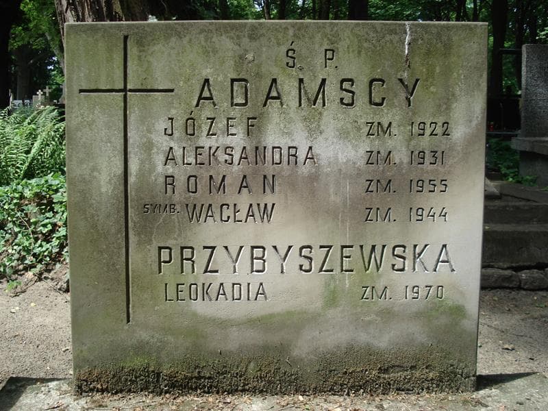 Zdjęcie grobu Józef Adamski (1)