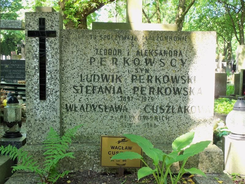 Zdjęcie grobu Ludwik Perkowski (2)