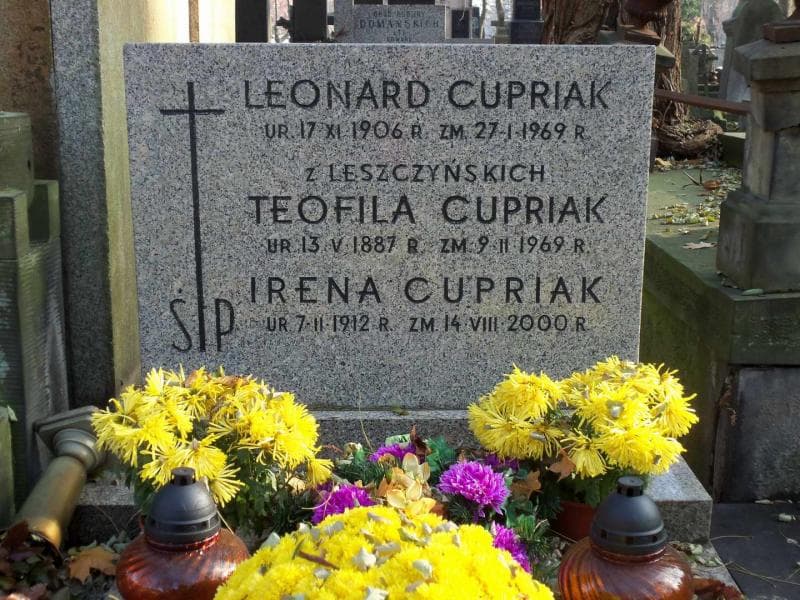 Zdjęcie grobu Leonard Cupriak (2)