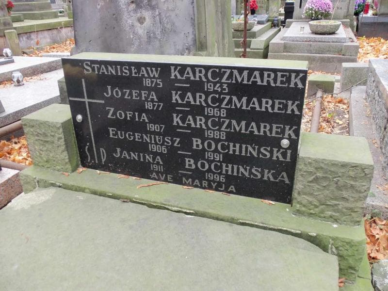 Zdjęcie grobu Janina Bochińska (2)