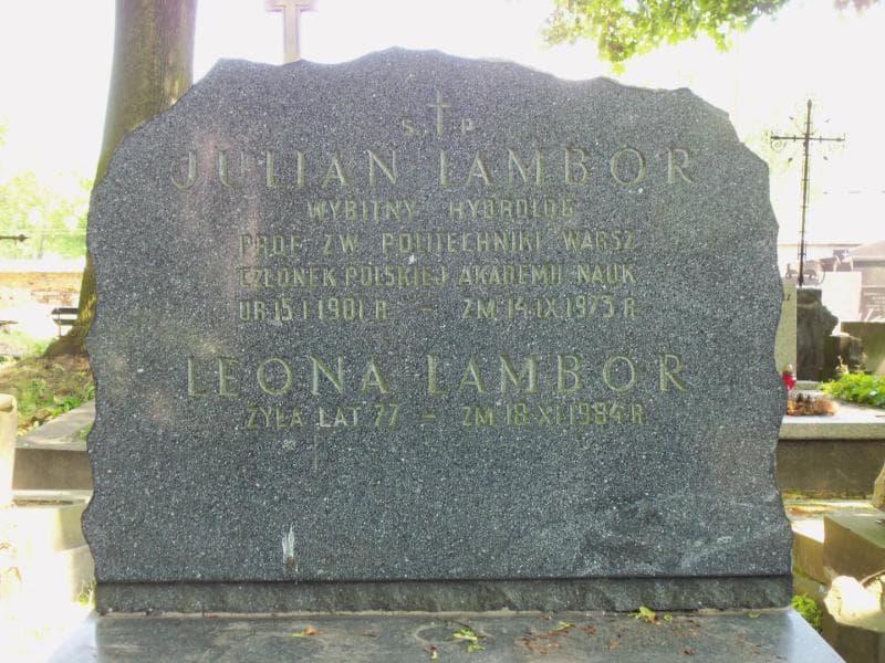 Zdjęcie grobu Julian Lambor (2)