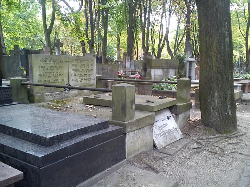 Zdjęcie grobu: Andrzej Tymieniecki