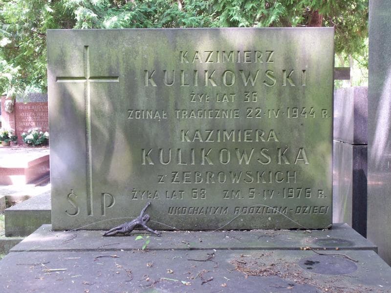Zdjęcie grobu Kazimiera Kulikowska (2)