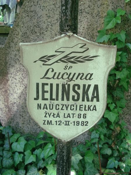 Zdjęcie grobu Lucyna Jelińska (2)