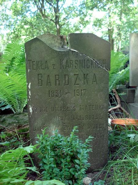 Zdjęcie grobu Tekla Bardzka (1)
