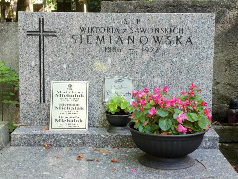 Zdjęcie grobu Wiktoria Siemianowska (2)