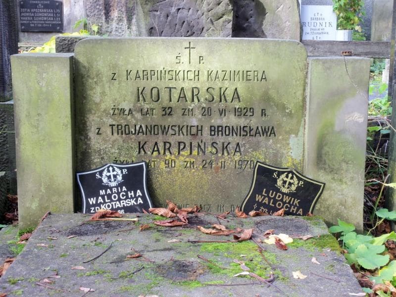 Zdjęcie grobu Ludwik Walocha (2)