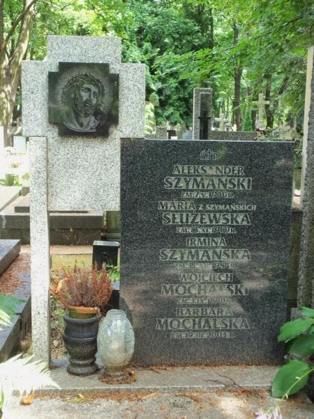 Zdjęcie grobu Maria Służewska (2)
