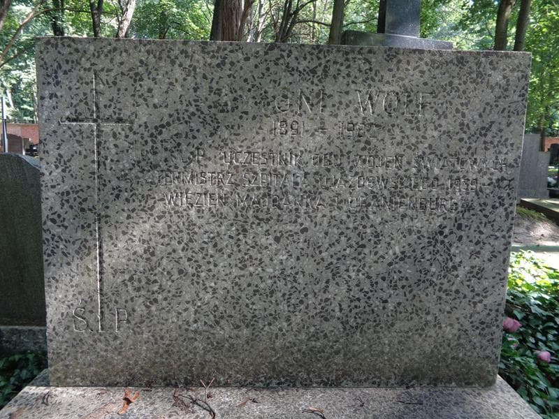 Zdjęcie grobu Antoni Wolf (2)