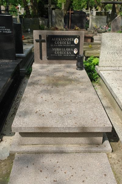 Zdjęcie grobu: Aleksander Górecki