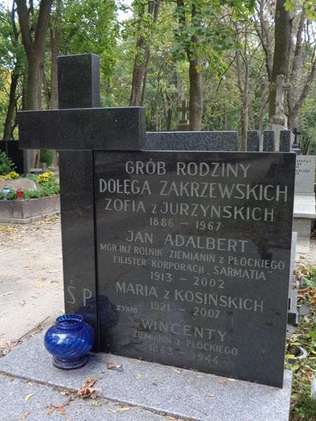 Zdjęcie grobu Wincenty Dołęga Zakrzewski (2)