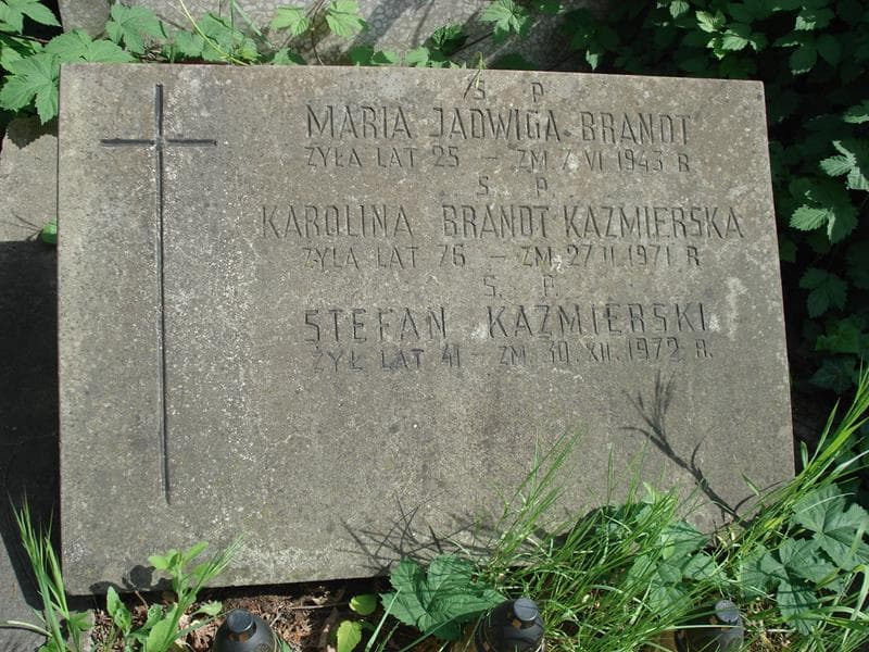Zdjęcie grobu Karolina Brandt Kazmierska (1)