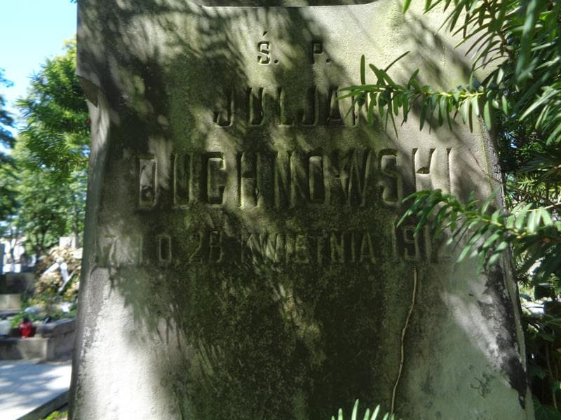 Zdjęcie grobu Juljan Duchnowski (2)