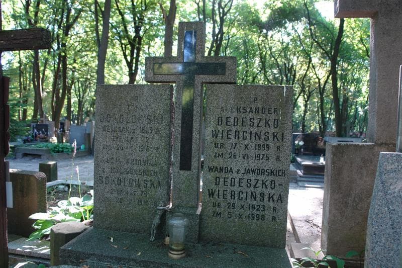 Zdjęcie grobu Aleksander Dedeszko - Wierciński (1)