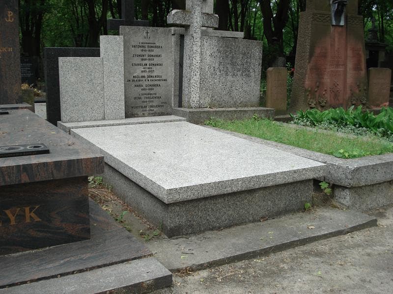 Zdjęcie grobu Wacława Domańska (1)