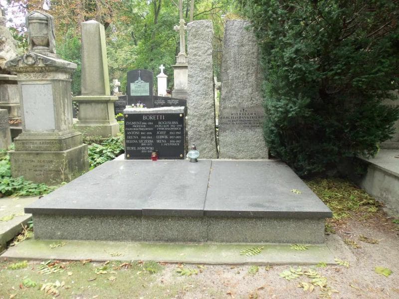 Zdjęcie grobu: Ludwik Boretti