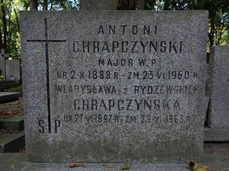 Zdjęcie grobu Antoni Chrapczyński (2)