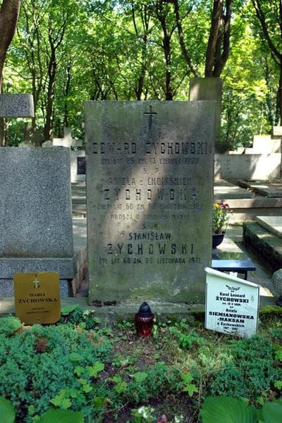 Zdjęcie grobu Edward Żychowski (1)